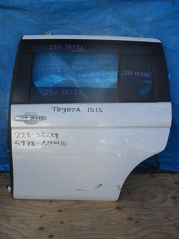 Used Toyota Isis DOOR SHELL REAR LEFT